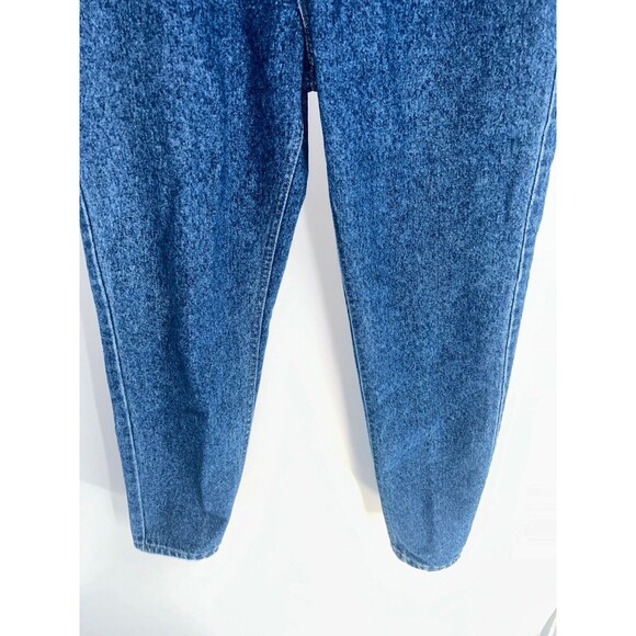 Women's 90's Vintage Lee High Rise Medium Wash Tapered Leg Jeans Size 16 Med - Picture 3 of 7
